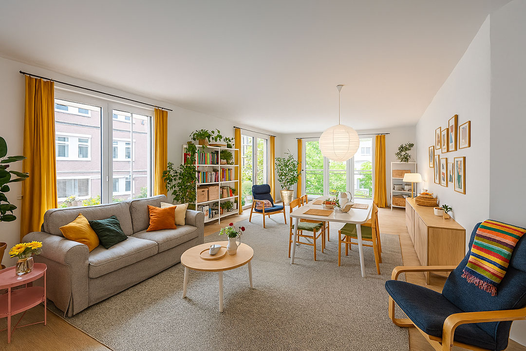 Wohnung im Skandi-Style